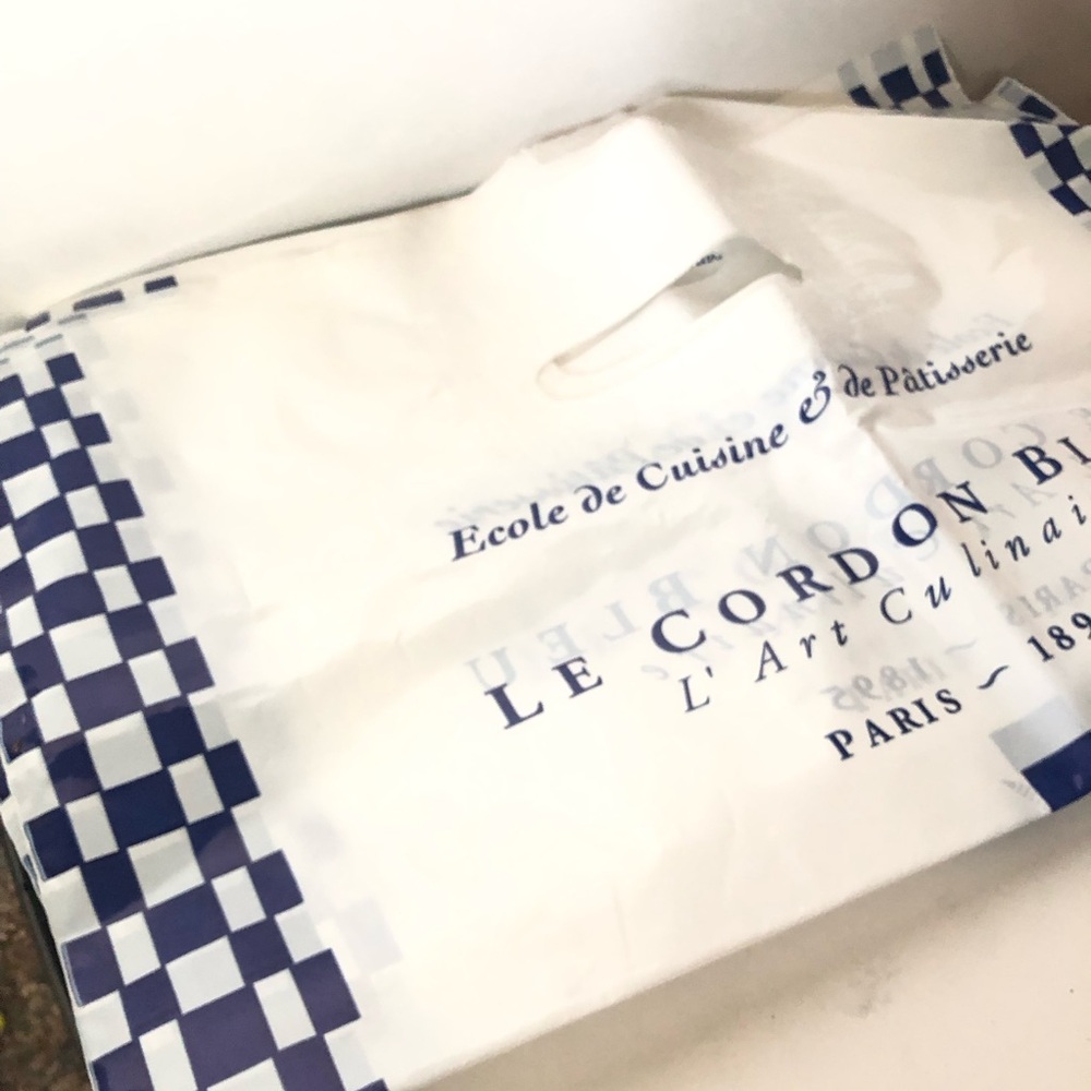 Vintage Le Cordon Bleu Gift Bags and Ribbon